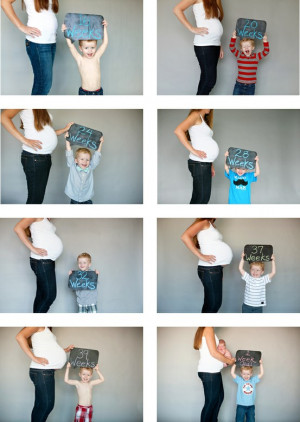 By far the cutest post pregnancy pics I have ever seen