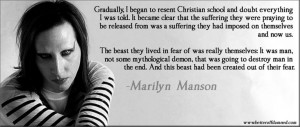marilyn mansonPhotos, Marilyn Manson, Quotes Junkie, Dark Beautiful ...