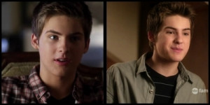 Cody interpreta o personagem Mike, irmão de Aria, no seriado.