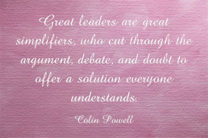Leadership Team Development | Tags: Colin Powell , Leadership Quotes ...