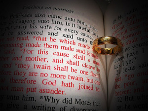 ... Marriage...'what God hath joined together, let no man put asunder
