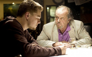 ... , left, and Jack Nicholson in 'The Departed' Photo: WARNER BROS/REX