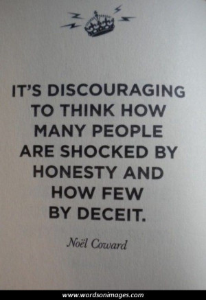 Dishonesty quotes
