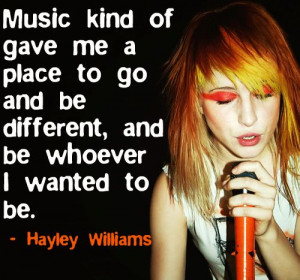 Hayley Williams Quote #wisdom #paramore