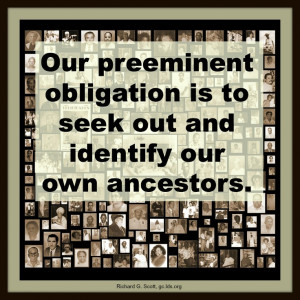 Our Own Ancestors | Creative LDS Quotes