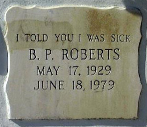 Funny gravestone epitaphs