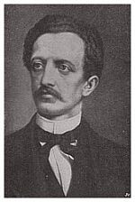 Ferdinand Lassalle auf einer Fotografie, um 1862