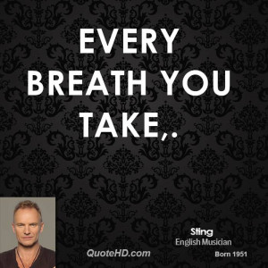 Sting Quotes