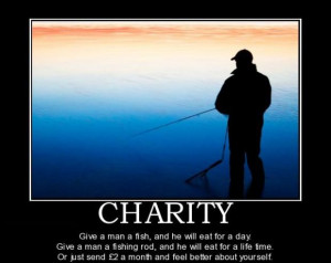 Charity June Fishy Charity – Demotivational Posters.