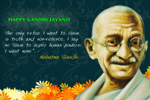 Mahatma Gandhi Quotes in English for Gandhi Jayanti