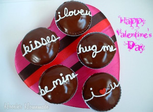 Chocolate Valentine Cupcakes: Cupcake Corner
