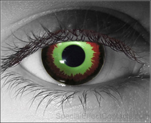 Scary Eye Contact Lenses