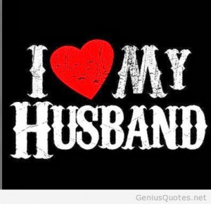 Nice I love my husband quote