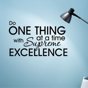 ... performing the task supremely. www.TheSimpleStencil.com: Wall Quotes