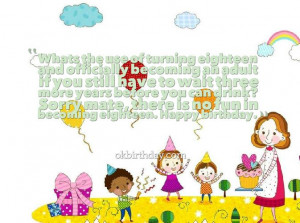 What’s the use of turning eighteen and officially becoming an adult ...