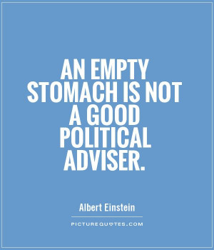 Albert Einstein Quotes Hunger Quotes