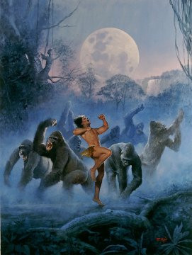 See more Tarzan art at the Prat Website