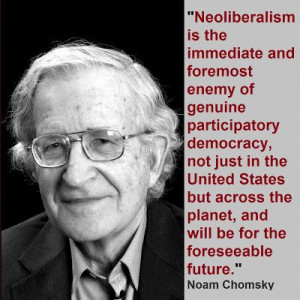 Noam Chomsky Neoliberalism