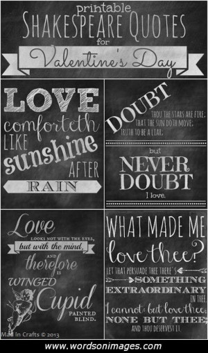 Love quotes by shakespeare