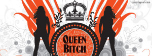 Queen Bitch Facebook Cover Layout