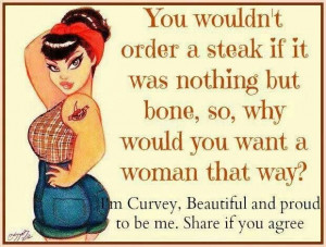 Curvy girls humor...lol.