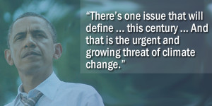 Stand With President Obama on Climate Change