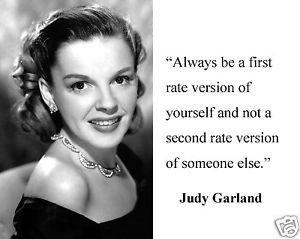 Judy Garland Quotes First Rate Print Of Quote By Always