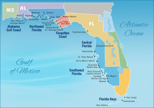 map of west florida beaches gulf coast