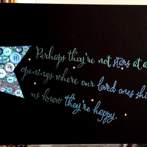 shooting star quote 12 x24 $ 499 00 each shooting star is 100 % ...