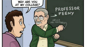 Mr Feeny is creepier than you thought – comic