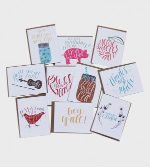 Southern Sayings Greeting Card Set | Snail mail some southern ...