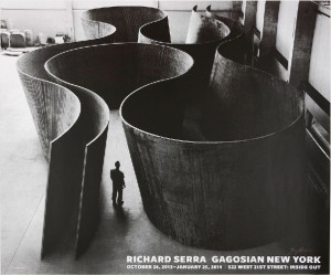 Richard Serra: New Sculpture Poster (Inside Out)—signed $75 ...
