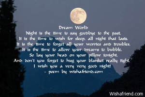Good Night Poems