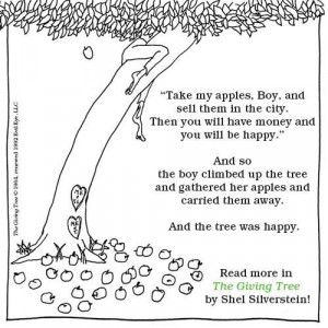 The Giving Tree / Shel SilversteinFavorite Childhood, The Give Trees ...