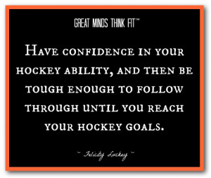 Hockey Quotes For Team...