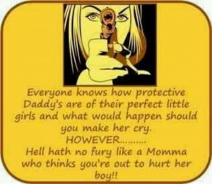 Do not hurt my boys!!!