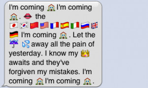 iPhone Emoji Song Lyrics