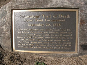 Potawatomi Quot Trail Death