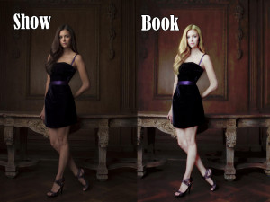 The Vampire Diaries TV Show Book vs Show