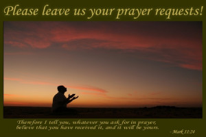 Prayer Request Thanksgiving