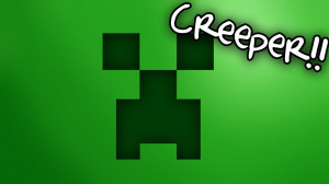 The Minecraft creeper Creeper wallpaper