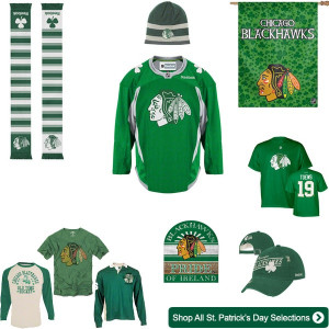 Chicago Blackhawks Men's St. Patrick’s Day Outfit All items are ...