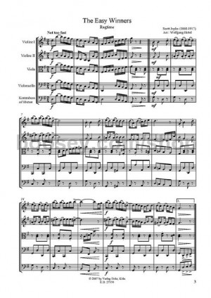 ... easy winners full flutes and piano sheet music scott joplin Pictures