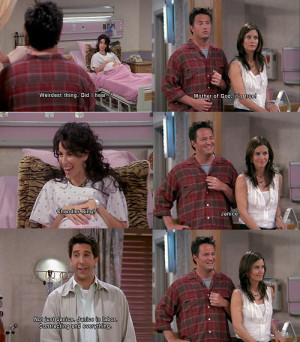 Monica and Chandler The babies