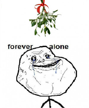 ... under the mistletoe fedo will be forever alone under the mistletoe