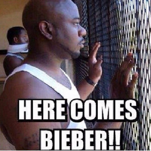 Justin Bieber prison humor