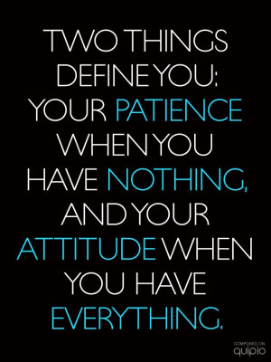 What Defines You