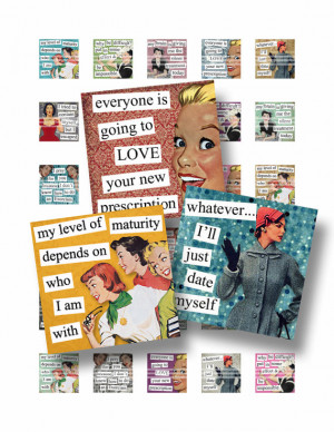 1x1 Digital Collage Sheet Retro What's Up, Buttercup? Quotes Scrabble ...