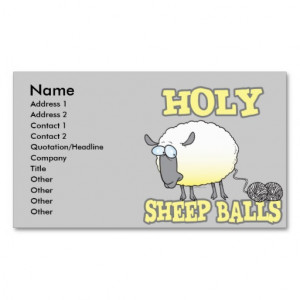 holy_sheep_balls_funny_unraveling_yarn_sheep_business_card ...
