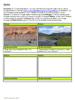 Quotes | Visual Literacy | Technology Integration